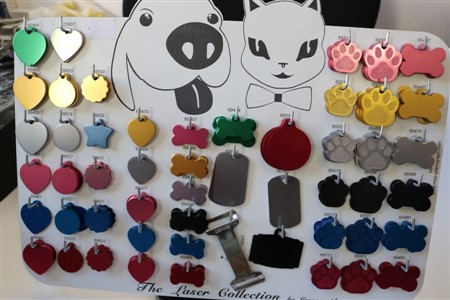 Chapas Gravadas Para Animais